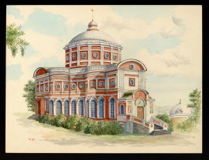 Воскресенская (летняя) церковь Знаменского монастыря