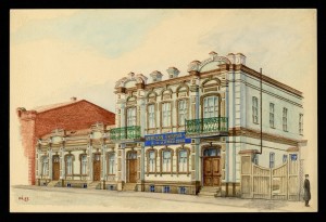 Частная женская гимназия З. А. Каменевой. Московская, 30