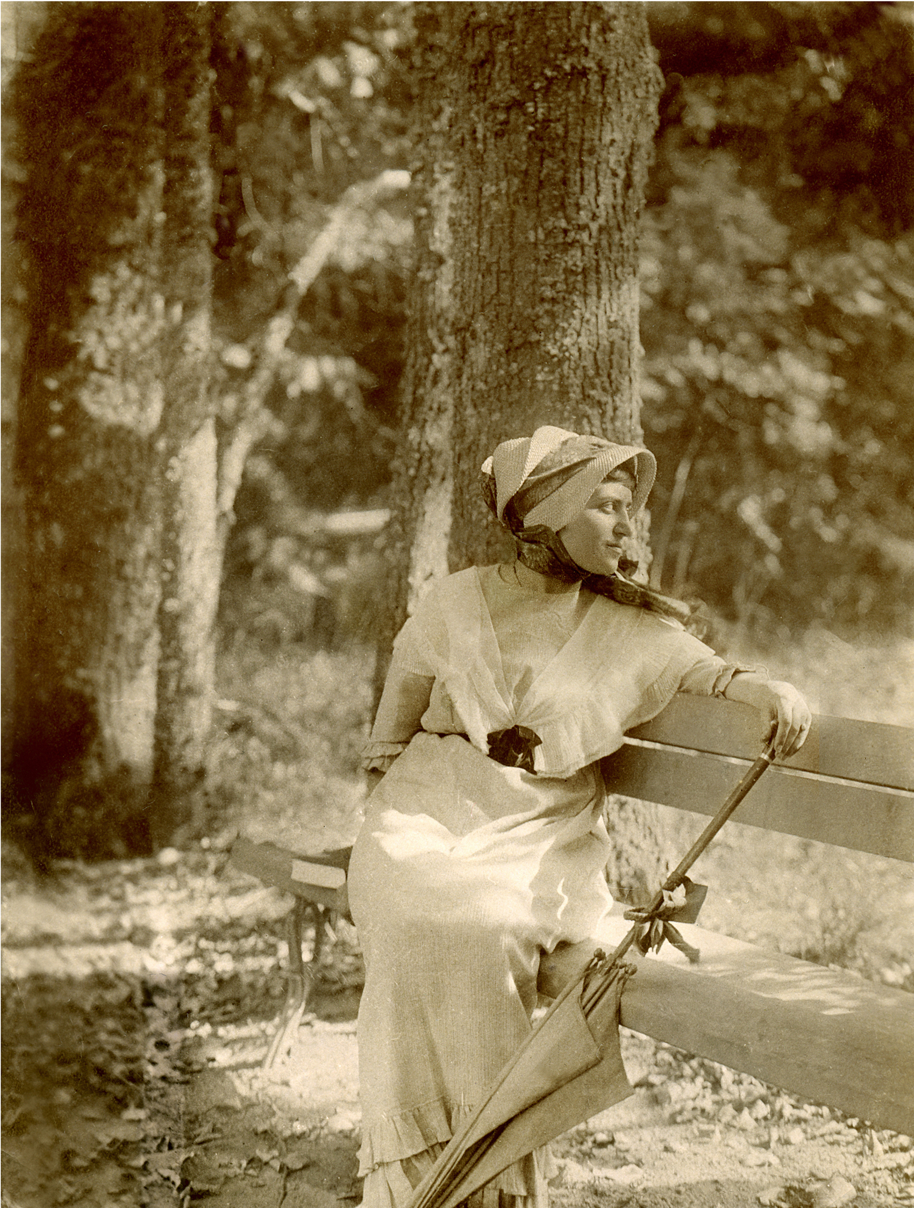 Любовь Александровна Жуковская. Усадьба в Канашеве, 1910 год. 