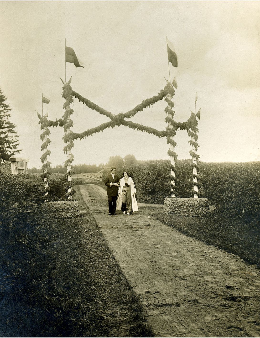 Свадьба Любови Александровны и Владимира Казимировича в Канашеве 1912 год.