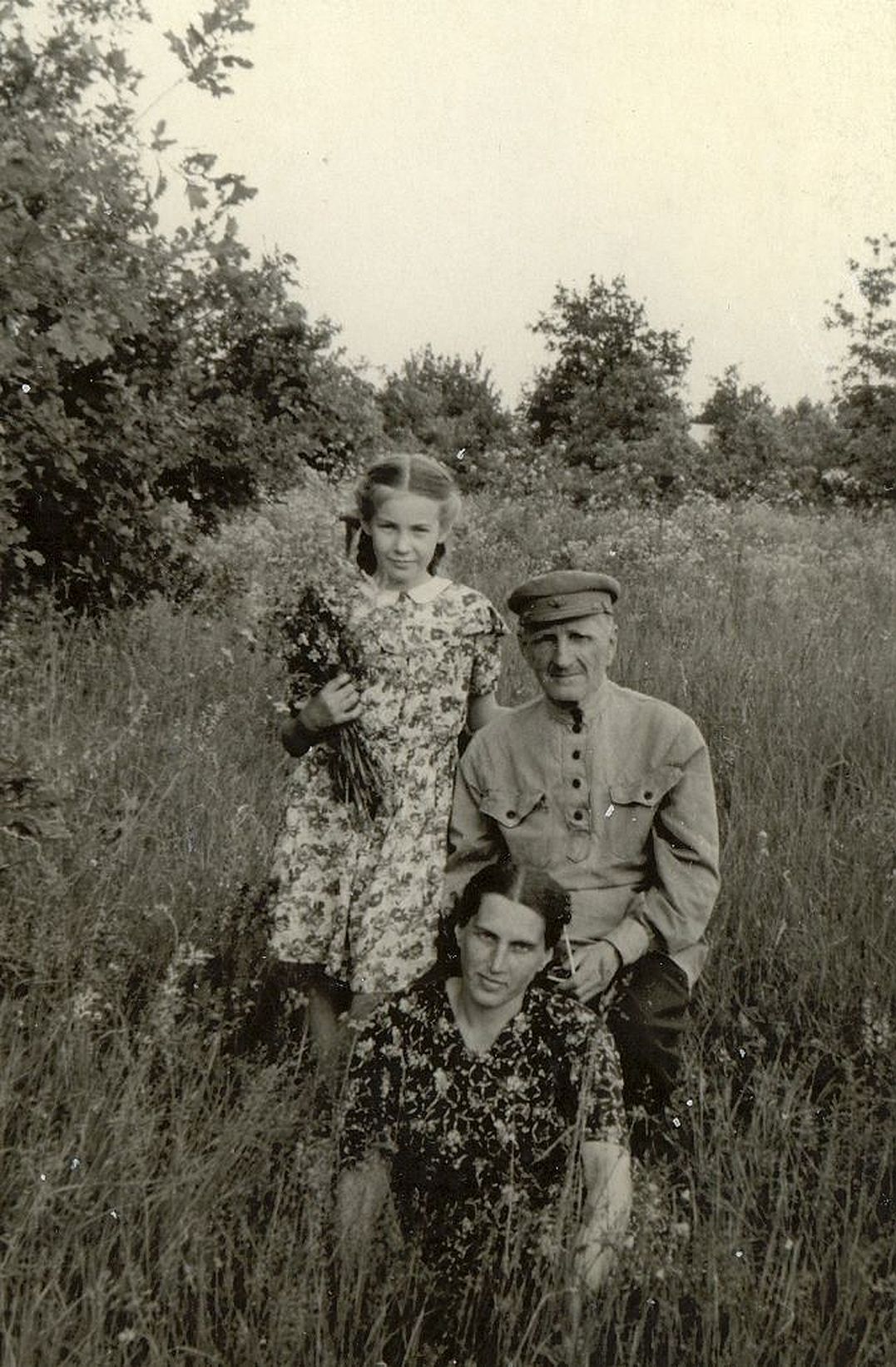 Владимир Казимирович, Вероника Владимировна Герцык, Татьяна Никитична Жуковская , 1954 год 